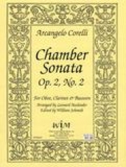 チェンバー・ソナタ・Op.2・No.2　(木管三重奏)【Chamber Sonata Op 2 #2】
