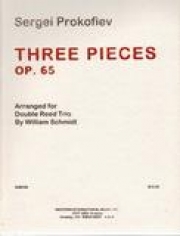 3つの小品・Op.65　(ダブルリード三重奏)【Three Pieces Op 65】