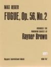 フーガ・Op.56・No.2　(木管四重奏)【Fugue Op 56 #2】