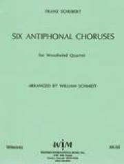6つの交唱コーラス　(木管四重奏)【Six Antiphonal Choruses】
