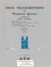 4つのトランスクリプション　(木管五重奏)【Four Transcriptions】