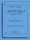 マズルカ・Op.56・No.2　(木管五重奏)【Mazurka Op 56 #2】