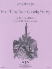 デリー地方のアイルランド民謡  (パーシー・グレインジャー)　(木管五重奏)【Irish Tune from County Derry】