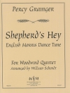 シェパーズ・ヘイ（羊飼いの呼び声）(パーシー・グレインジャー)(木管五重奏)【Shepherd's Hey】