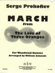 マーチ「3つのオレンジへの恋」より 　(木管五重奏)【March from The Love of Three Oranges】