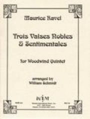 高雅で感傷的なワルツ 　(木管五重奏)【Three Valses Noble & Sentimentales】