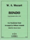 ロンド「セレナーデ・変ロ長調・K361」より　(木管九重奏)【Rondo from Serenade in Bb Major K361】