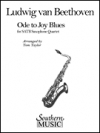 歓喜の歌ブルース（ベートーヴェン） (サックス四重奏)【Ode to Joy Blues】