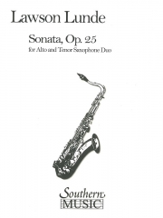 ソナタ・Op.25  (ローソン・ランド)  (サックス二重奏)【Sonata Op.25】