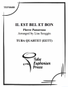 うちの亭主はお人よし (ユーフォニアム&テューバ四重奏）【Il est bel et bon】