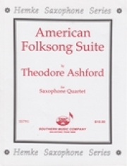 アメリカ民謡組曲 (フォスター名曲集)  (サックス四重奏)【American Folk Song Suite】