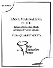 アンナ・マグダレーナ組曲 (ユーフォニアム&テューバ四重奏）【Anna Magdalena Suite】