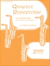サクソフォーンの為の四重奏レパートリー（2nd Eb Altoパート）  (サックス四重奏)【Quartet Repertoire for Saxophone - 2nd Eb Alto】