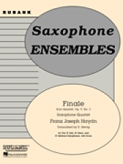 フィナーレ「四重奏・Op.9・No.3」より（フランツ・ヨーゼフ・ハイドン）  (サックス四重奏)【Finale from (Quartet, Op. 9 No. 3)】