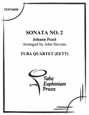 ソナタ・No.2 (ユーフォニアム&テューバ四重奏）【Sonata No. 2】
