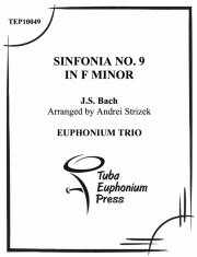 シンフォニア第9番（バッハ） (ユーフォニアム三重奏）【Sinfonia No. 9】