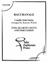 バッカナール (ユーフォニアム&テューバ四重奏+打楽器）【Bacchanale】