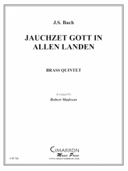 もろびとよ、歓喜して神を讃えよ (金管五重奏)【Jauchzet Gott in Allen Landen】