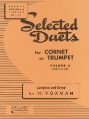 トランペットの為のデュエット集・Vol.2（上級編） (トランペット二重奏）【Selected Duets for Cornet or Trumpet Volume 2 - Advanced】