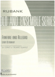 ファンファーレ & アレグロ  (ルロイ・オストランスキー)  (トランペット四重奏）【Fanfare and Allegro】