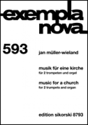 教会の為の音楽　 (トランペット二重奏+オルガン）【Music for a Church】