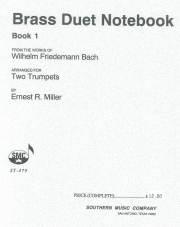 ブラス・デュエット・ノートブック・Book1　 (トランペットニ重奏）【Brass Duet Notebook, Book 1】