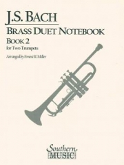 ブラス・デュエット・ノートブック・Book2（バッハ） (トランペットニ重奏）【Brass Duet Notebook, Book 2】