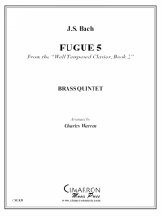 Fuga No. 5 from the WTC Book #2 (金管五重奏)【Fuga No. 5 from the WTC Book #2】