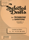 トロンボーンの為のデュエット集・Vol.2（上級編） (トロンボーン二重奏）【Selected Duets for Trombone or Baritone Volume2】