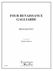 フォー・ルネサンス・ガグリアルディ (金管五重奏)【Four Renaissance Gagliarde】