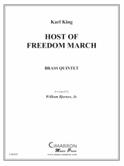 ホスト・オブ・フリーダム (金管五重奏)【Host of Freedom】