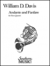 アンダンテとファンファーレ（スコアのみ）　(ホルン四重奏)【Andante and Fanfare】