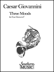 3つのムード  (シーザー・ジョヴァンニーニ)　(ホルン四重奏)【Three Moods】
