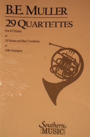 29の四重奏曲・Book2（ベルンハルト・エドゥアルド・ミュラー）(ホルン四重奏)【29 Quartets, Book 2】