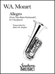 アレグロ「アイネ･クライネ･ナハトムジーク」より（モーツァルト） (ユーフォニアム&テューバ四重奏）【Allegro (from Eine Kleine Nachtmusik)】