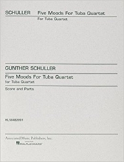 テューバ四重奏の為の5つのムード (テューバ四重奏）【Five Moods For Tuba Quartet】