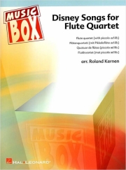フルート四重奏の為のディズニー・ソングス　 (フルート四重奏)【Disney Songs For Flute Quartet】