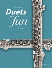 フルート・デュエット集（スコアのみ） (フルート二重奏)【Duets for Fun: Flutes】