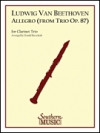 アレグロ「トリオ・Op.87」より（ベートーヴェン）  (クラリネット三重奏）【Allegro (from Trio Op. 87)】