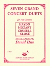 7つのグランド・コンサート・デュエット（モーツァルト）  (クラリネット二重奏）【Seven Grand Concert Duets 】