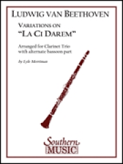 ドン・ジョヴァンニの「お手をどうぞ」の主題による変奏曲（ベートーヴェン） (クラリネット三重奏）【Variations on La Ci Darem】