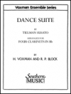 ダンス組曲（ティールマン・スザート） (クラリネット四重奏）【Dance Suite】