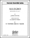 アレグロ・Op.133・No.5（ジェイムズ・フック）  (クラリネット三重奏）【Allegro Op. 133, No. 5】