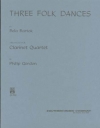 3つの民俗舞曲  (ベーラ・バルトーク)  (クラリネット四重奏）【Three Folk Dances】