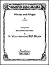 メヌエットとアレグロ・ディ・モールト  (フランツ・ヨーゼフ・ハイドン)  (クラリネット三重奏）【Minuet and Allegro di Molto】
