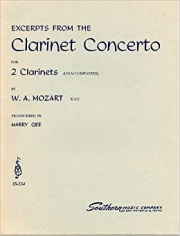 クラリネット協奏曲より抜粋（モーツァルト）  (クラリネット二重奏）【Excerpts from Clarinet Concerto】