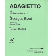 アダージェット（ジョルジュ・ビゼー） (クラリネット六重奏）【Adagietto】