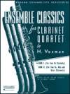 クラリネットの為のクラシックス集・Book 1  (クラリネット四重奏）【Ensemble Classics for Clarinet Quartet - Book 1】