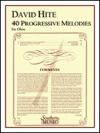 40の上級練習曲　(オーボエ二重奏)【40 Progressive Melodies】