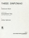 3つのシンフォニア  (サラモーネ・ロッシ)　(木管三重奏)【Three Sinfonias】